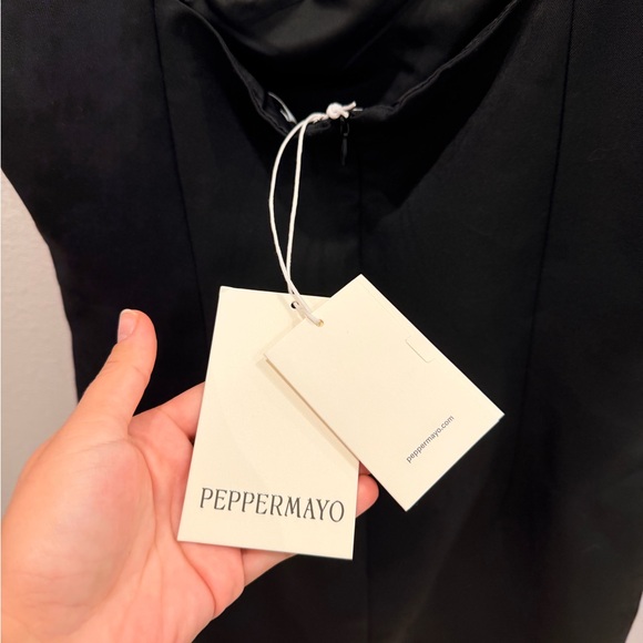 Peppermayo Black Mini Dress - Picture 7 of 8